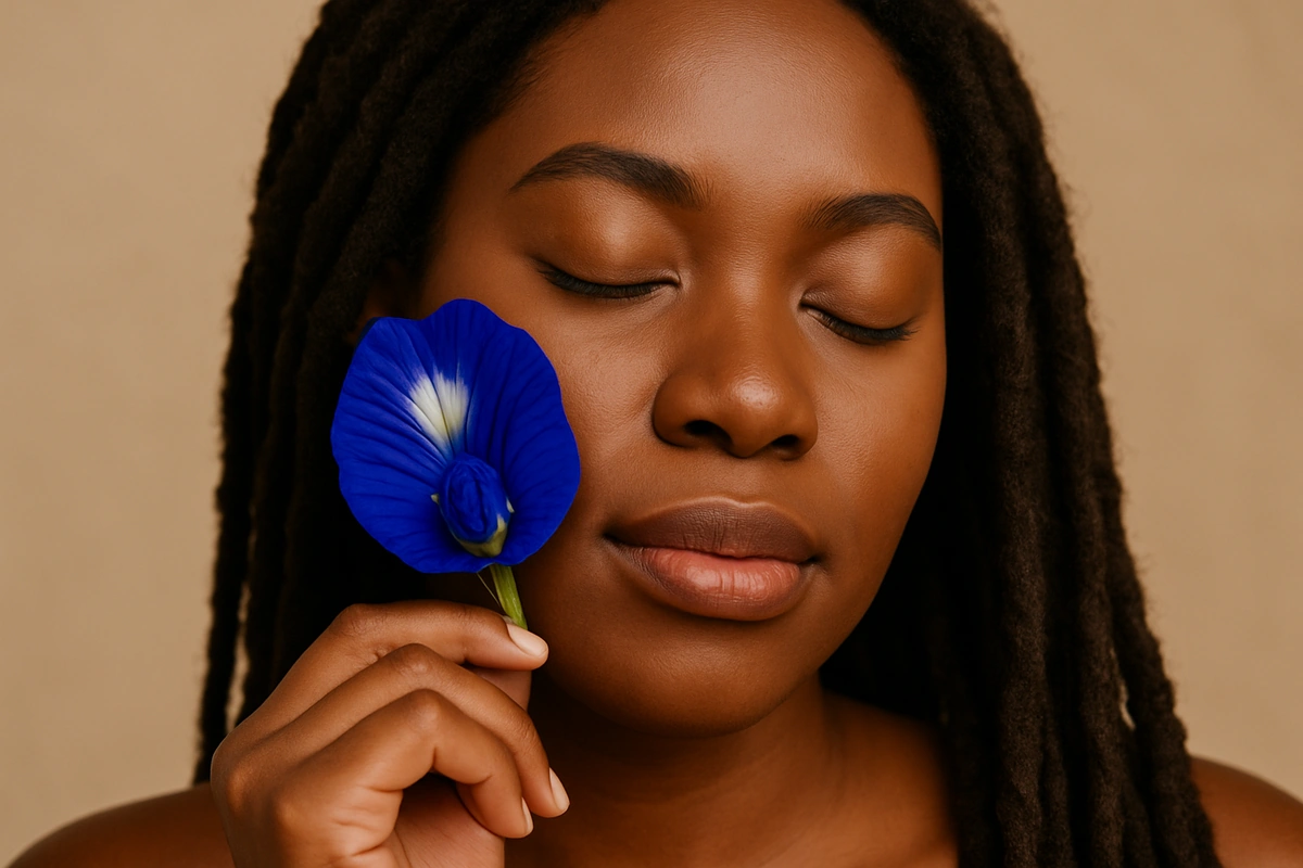 clitoria ternatea soin de la peau bienfaits du clitoria ternatea pour la peau