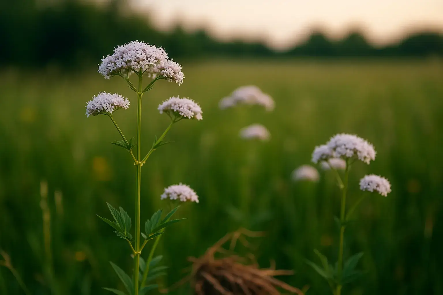 VALERIANE : Solution naturelle contre insomnie et nervosité fleur valeriane