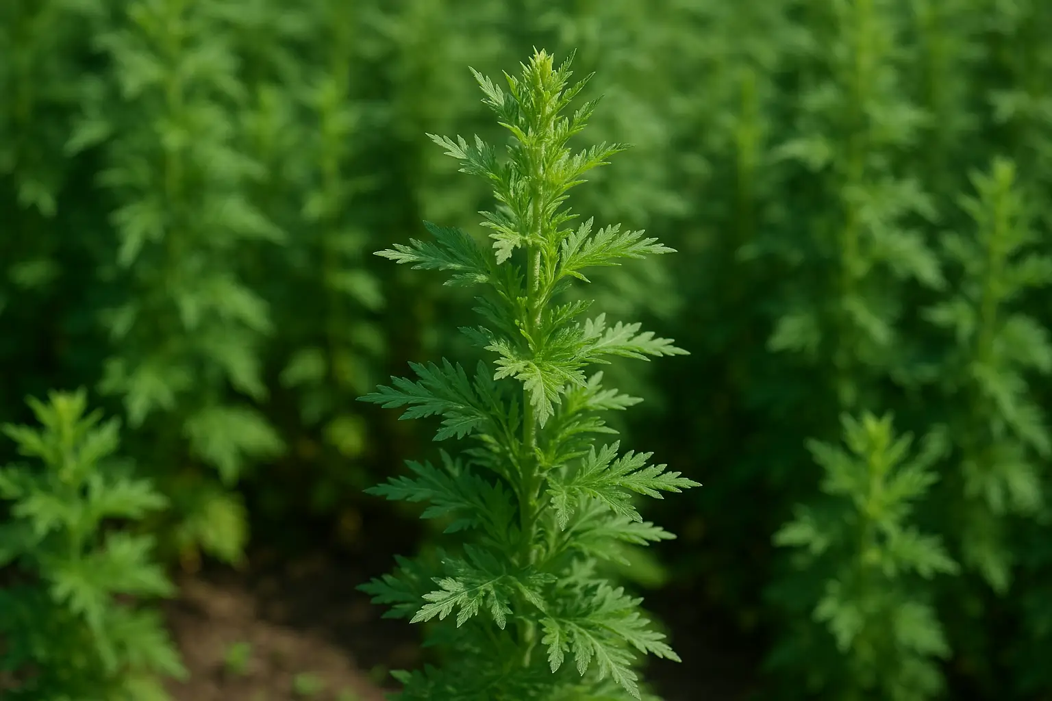 Armoise annuelle : une plante aromatique aux usages traditionnels variés armoise annuelle artemisia annua feuilles 1200x800