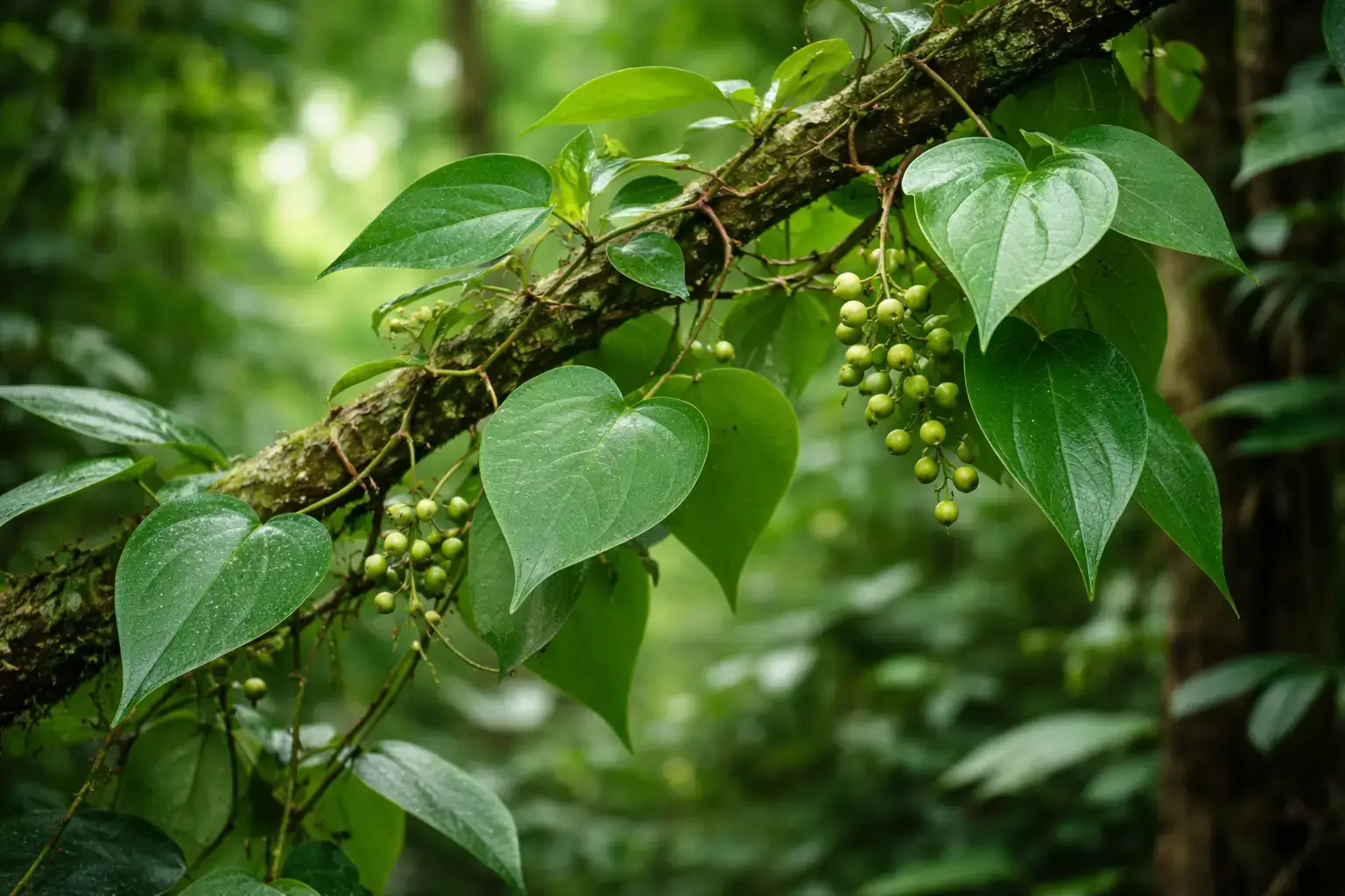 salsepareille smilax plante milieu naturel